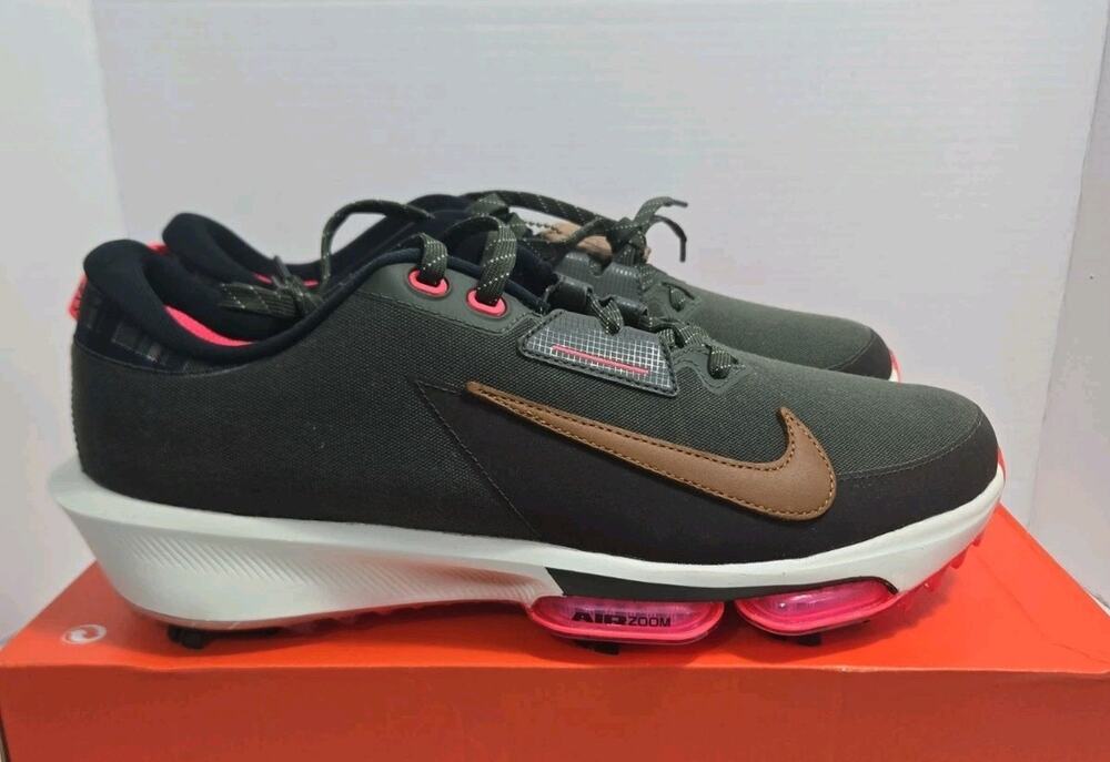 Nike Air Zoom Infinity Tour 2 Golf Blowing A Hoolie Cargo Khaki 11.5 FQ8325-300